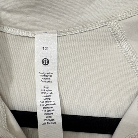 Lululemon Athletica Cream Utility Jacket - Picture 3 of 3